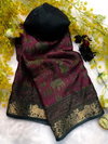 Tew Soft Dola Silk With Kalamkari Design Sarees Wholesalers In Delhi